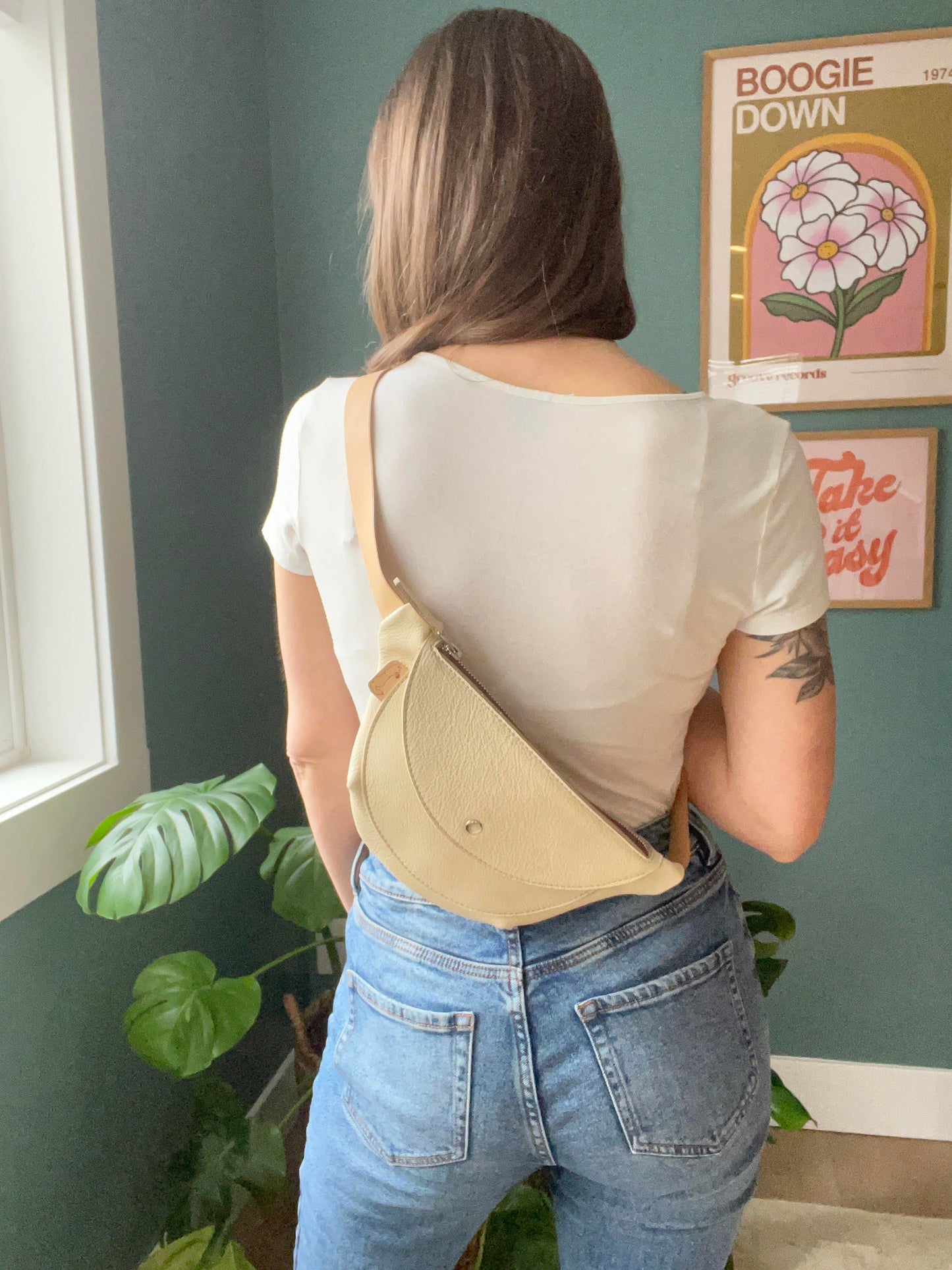 Leather Sling Bag